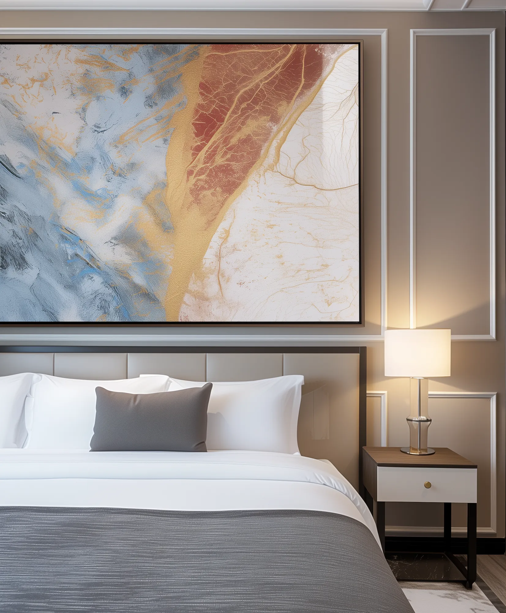 The Timeless Canvas — Visual Concept