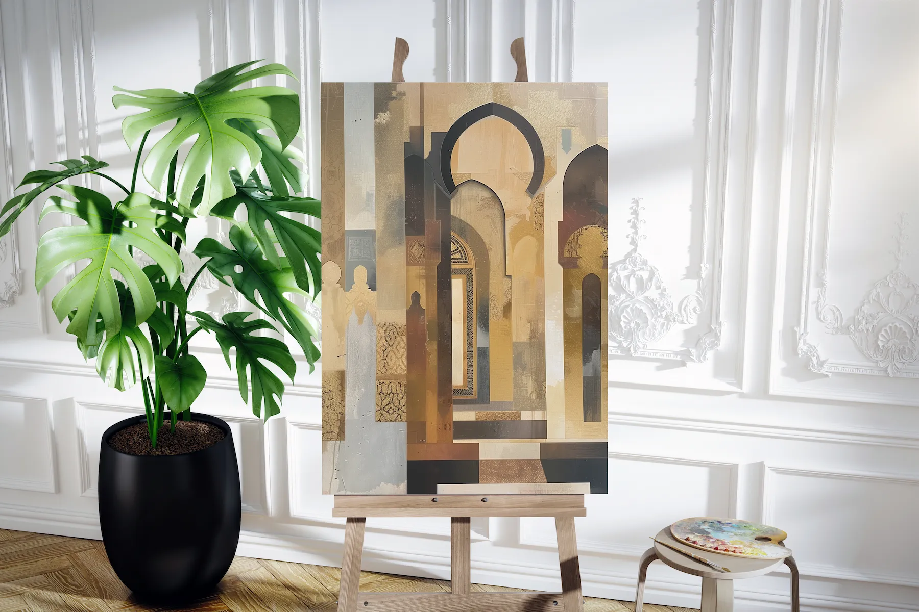 The Timeless Canvas — Visual Concept